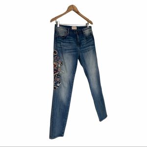 Driftwood Jackie Embrodiered Jeans 29
